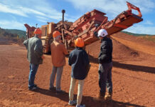 Les élus du Grand Orb découvrent l’une des dernières mines de bauxite de France à Bédarieux